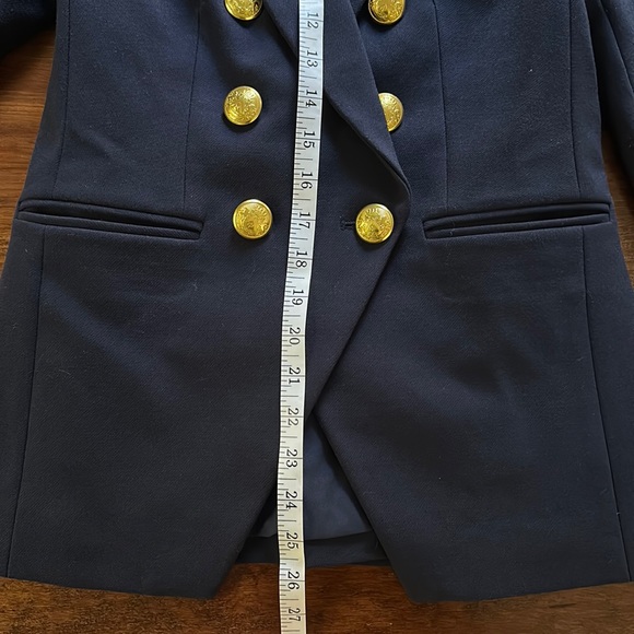 Express Double Breasted Blazer - Navy - 00 - Picture 15 of 16